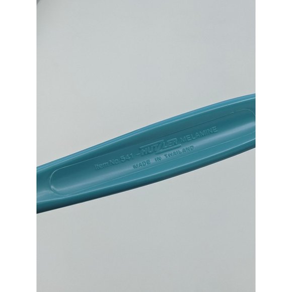 Hutzler Spatula Slotted Melamine Turner Flipper No 541 Turquoise Blue - Picture 3 of 4